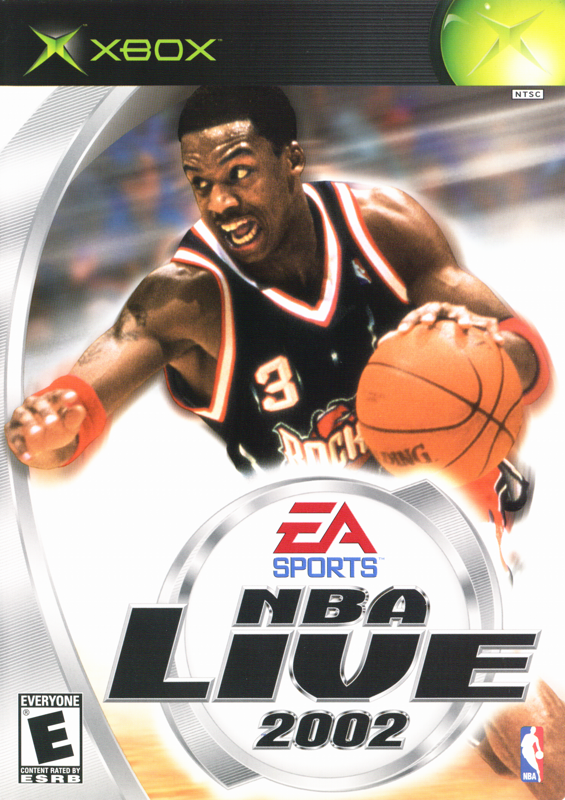 NBA Live 2002 box art for Xbox